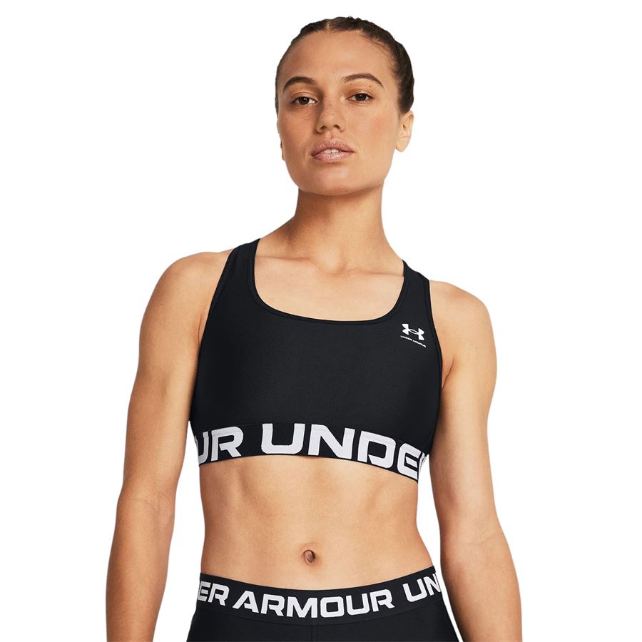 Reggiseno sportivo HeatGear Armour Mid Branded da donna Under Armour | 13835440001